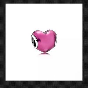 Authentic Pandora In My Heart Charm, 791814EN62